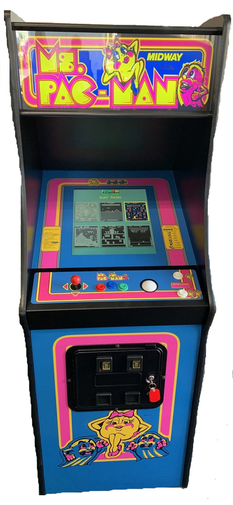 Pacman Arcade Multi Game With Built in Fridge! Plays 60 to 400 Games! For  Sale | Billiards N More
